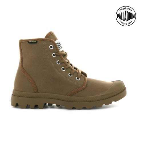 Dámské Tenisky Palladium Pampa Hi Originale High Tops Hnědé | CZ HVT-39D